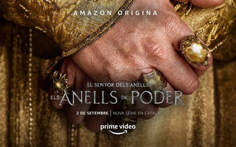 El Senyor del Anells Els anells de poder estarà disponible en català