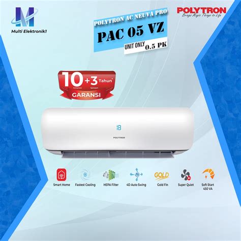 Jual Ac Polytron Pk Pac Vz Neuva Ice Shopee Indonesia