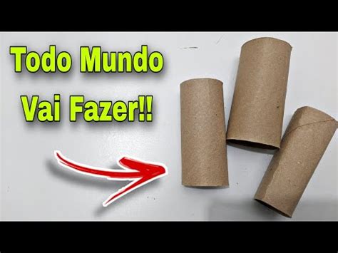 Nunca Mais Jogue Rolo De Papel Higi Nico No Lixo Vem Ver O Que Eu Fiz