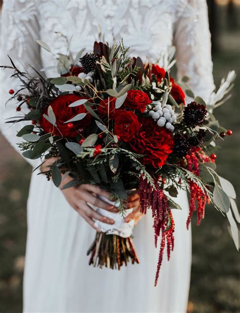 Beautiful Winter Wedding Bouquets Winter Wedding Flowers