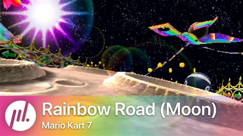 Vgm Remix Rainbow Road Moon Mario Kart 7 Paulygon Youtube