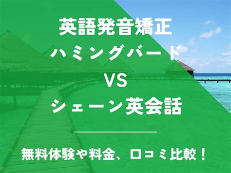 英語発音矯正ハミングバードとberlitzベルリッツはどっちがおすすめ？4つの項目で比較！