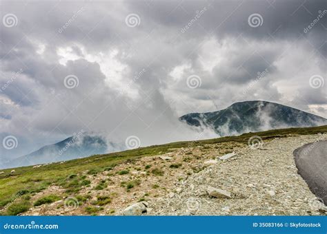 Scenery Transalpina stock photo. Image of rock, climb - 35083166