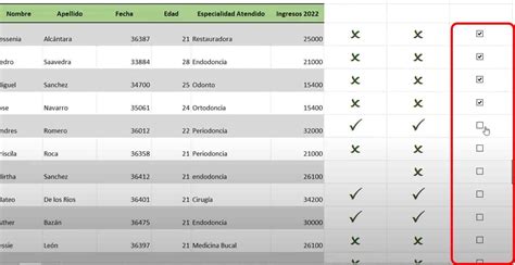 C Mo Agregar Marcas De Verificaci N En Excel