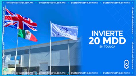 Cluster Industrial COATS Group Invierte 20 MDD En Su Nueva Planta De