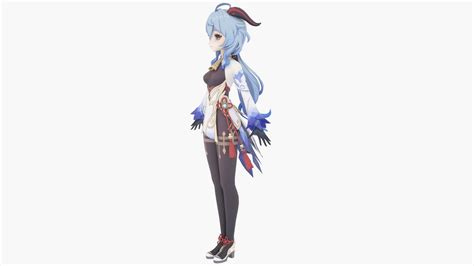 Ganyu Genshin Impact 3d Model By Ilham45