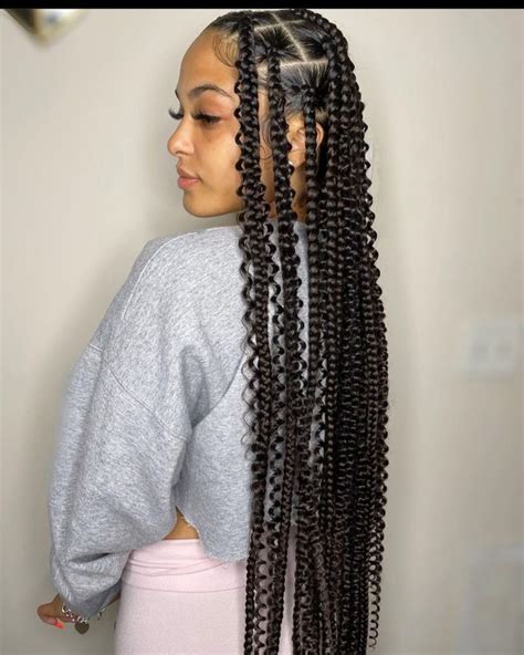 Top 50 Knotless Braids Styles 2024 Mynativefashion