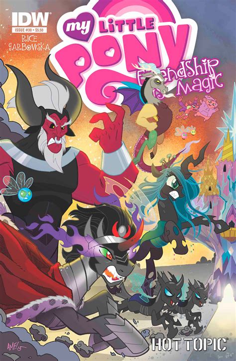 MLP Hot Topic Comic Covers MLP Merch