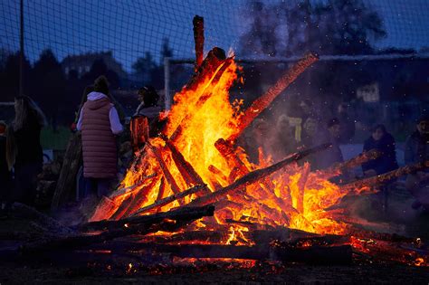 Osterfeuer Heimatverein Golzow E V