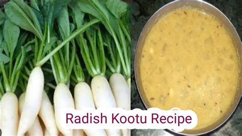 Radish Kootu Recipe Tasty Yummy Mullangi Kootu Recipe Youtube