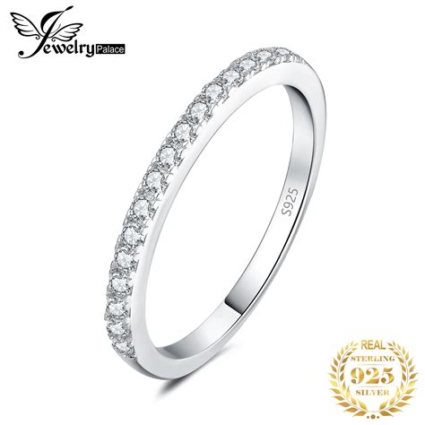 Jewelrypalace Anillo De Plata De Primera Ley Y Moissanita Para Mujer