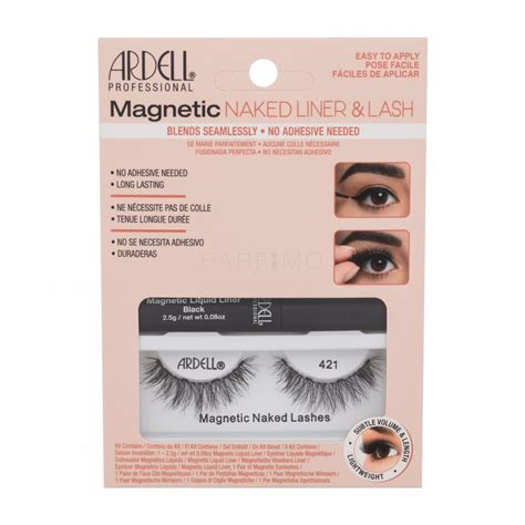 Ardell Magnetic Naked Lashes 421 Set Cadou Gene False Magnetic Naked