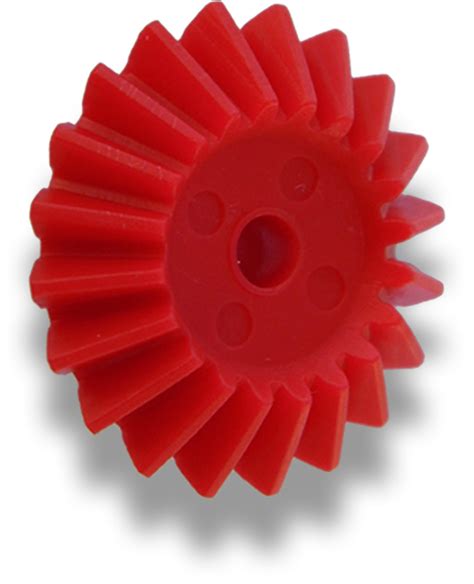 Mm Tooth Module Bevel Precision Moulded Push Fit Nylon Gear