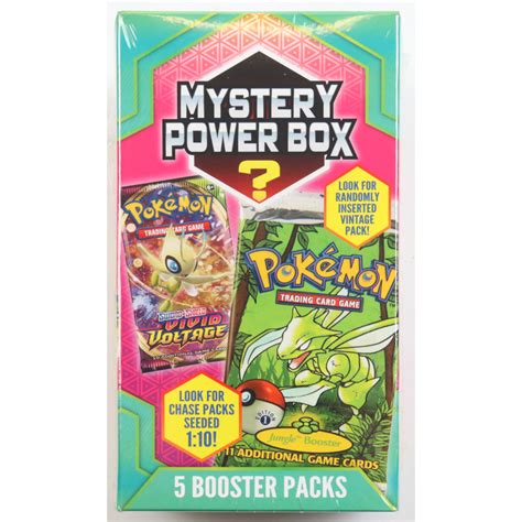 Pokemon Mystery Power Box With Packs Pristine Auction