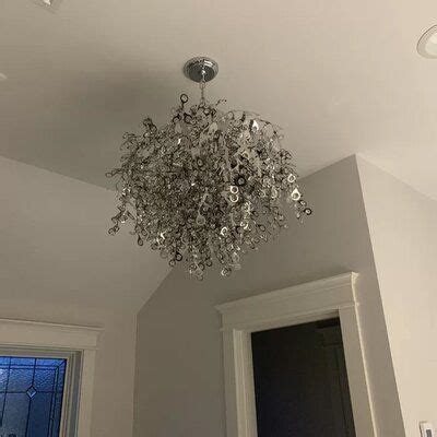 Orren Ellis Leonia Light Unique Statement Tiered Chandelier