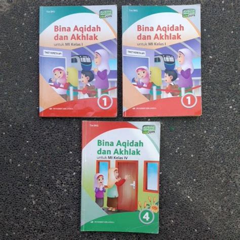 Jual Buku Bina Aqidah Akhlak Untuk Mi Kelas Kurikulum