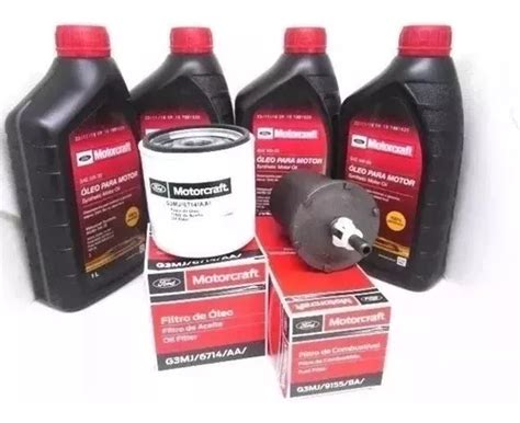 Kit Óleo Para Motores Ford Motorcraft 5w20 100 Sintético