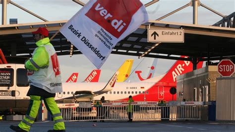 Flughäfen Verdi fordert Schutzschirm für Beschäftigte