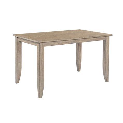 The Nook 60 Inch Counter Height Dining Table Heathered Oak By Kincaid