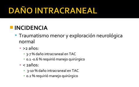 Traumatismo Craneo Encefalico Ppt