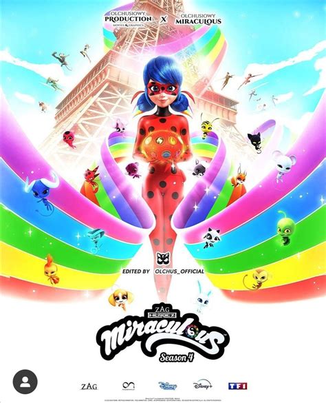 Poster 4 Season 😍 Miraculous Capitulos De Ladybug Memes De Miraculous Ladybug