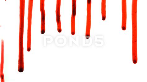 Real Dripping Blood Background