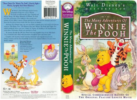 Many Adventures Of Winnie The Pooh Vhs Images