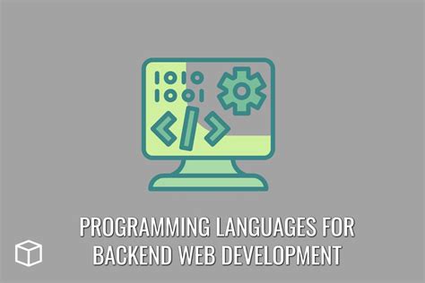 7 Top Programming Languages For Backend Web Development Programming Cube