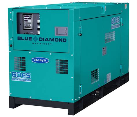 60kva Denyo Diesel Generator 3 Phase Bluedm