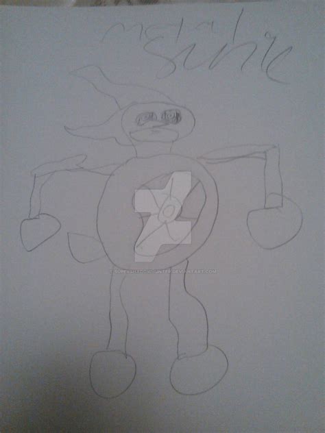 Metal Sanic By Supershadowhunter On Deviantart