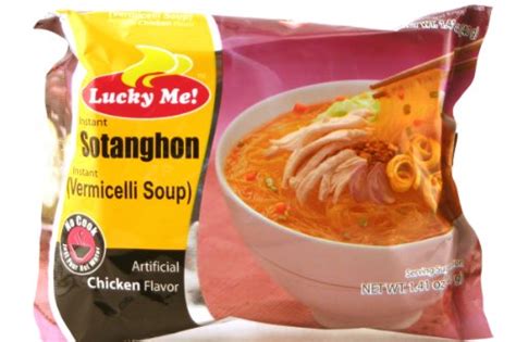 Instant Sotanghon Vermicelli Soup 6 X 141 Oz By Lucky Me Oncefrom