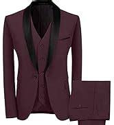 Ween Charm Men S Suits One Button Slim Fit Piece Suit Blazer Jacket