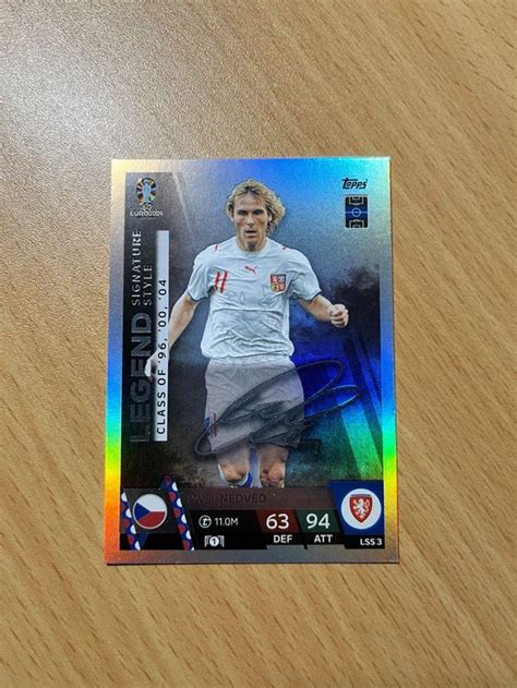 Topps Match Attax Euro Legend Pavel Nedved Kaufen Auf Ricardo