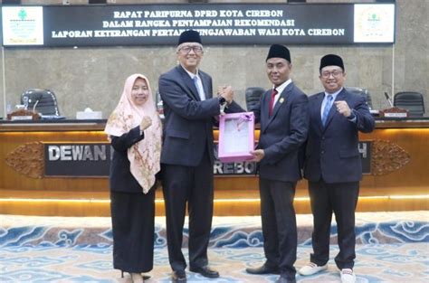 DPRD Sampaikan Rekomendasi Atas LKPj Walikota 2023 Cireboners