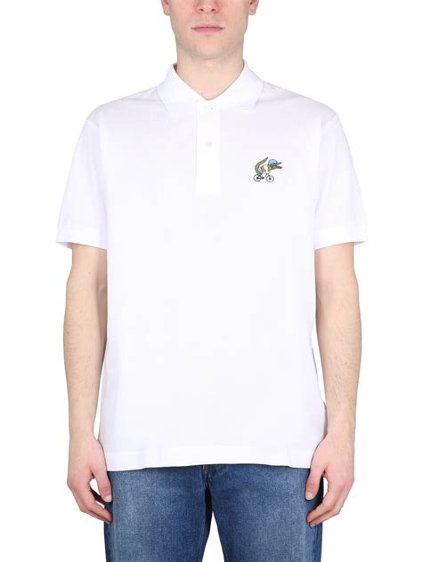 Lacoste X Sex Education Polo Shirt In White For Men Lyst