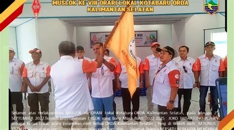 Organisasi Amatir Radio Indonesia Orari Lokal Kotabaru Gelar Muslok