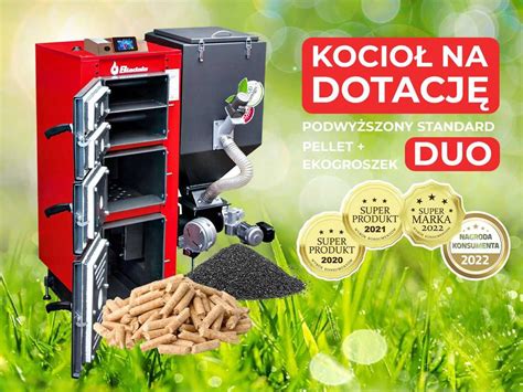 Piec Kocio C O Ekopel Kw Duo Na Pellet Ekogroszek Klasa