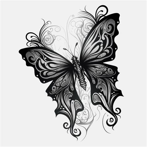 16 templates for butterfly tattoos that hopefully inspire you!