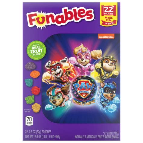 Funables Fruit Snacks Paw Patrol