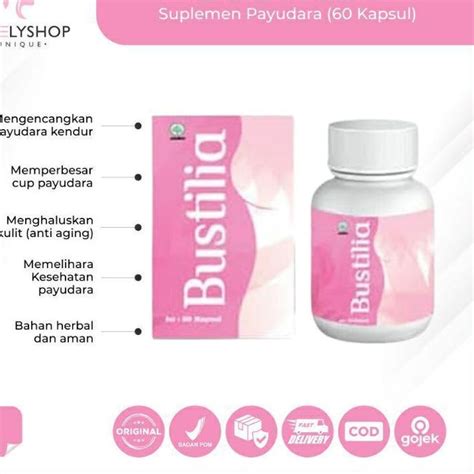 Jual Promo Terlaris Bisa Cod Bustilia Asli Suplemen Pembesar Dan