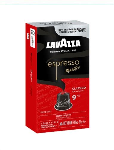 LavAzza Espresso Maestro Classico Medium Roast Ground Coffee 2 01 Oz