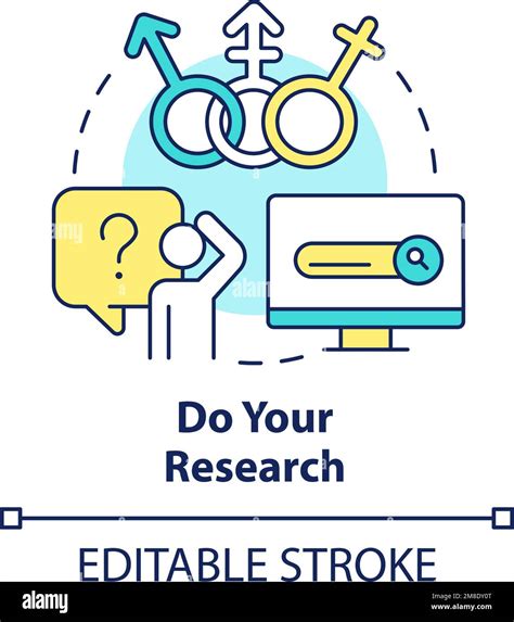 Do Our Research Concept Icon Stock Vector Image And Art Alamy