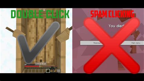 HOW TO DO BOAT CLUTCH PROPERLY IN MINECRAFT PE BEDROCK YouTube