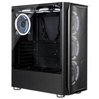 Gabinete Gamer Rise Mode Galaxy Glass Mid Tower Lateral E Frontal Em