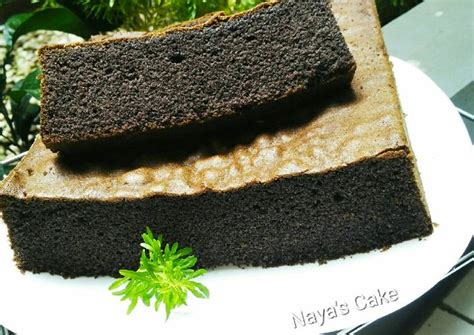 Resep Bolu Ketan Hitam Panggang Simple N Moist Oleh Naya S Mom Cookpad