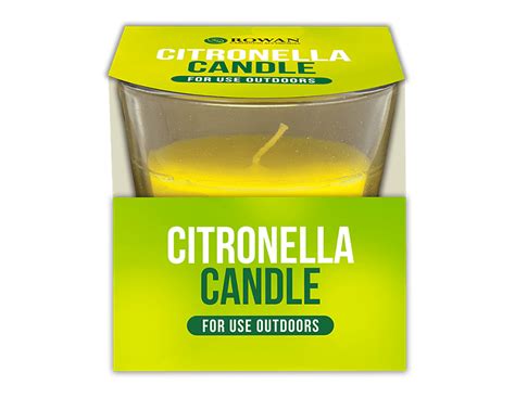 Citronella Candle In Glass Cup Qureshi Trading Ltd
