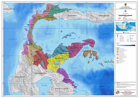 Peta Administrasi Provinsi Di Sulawesi Catatan Kuliah Geografi