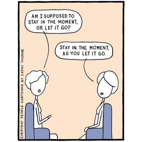 21 Too Real Cartoons About The Struggle To Practice Mindfulness