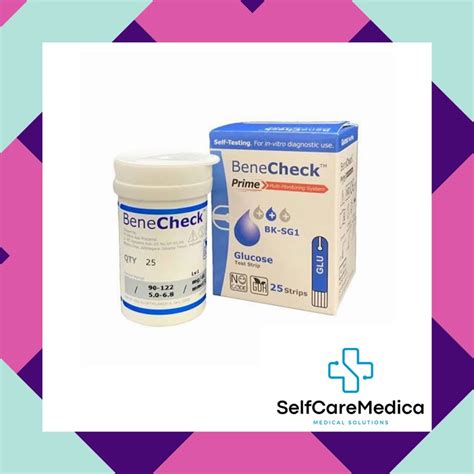 Jual Benecheck Prime Test Strip Gula Darah 25pcs Shopee Indonesia