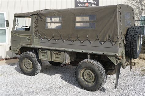 Pinzgauer 710m Archived Swiss Army Vehicles
